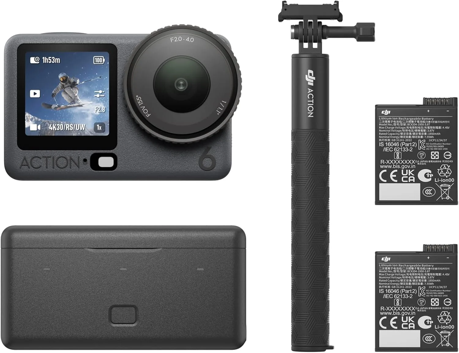 DJI Osmo Action 6 Enhanced Combo